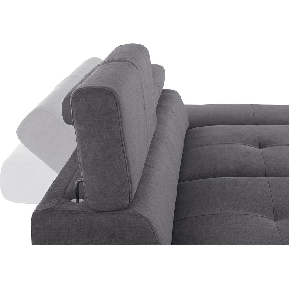 COTTA Polstergarnitur »Enterprise« (Set) Set: bestehend aus 2 5-Sitzer und Hocker Kopf- und Armteilverstellung kaufen Online Shopping