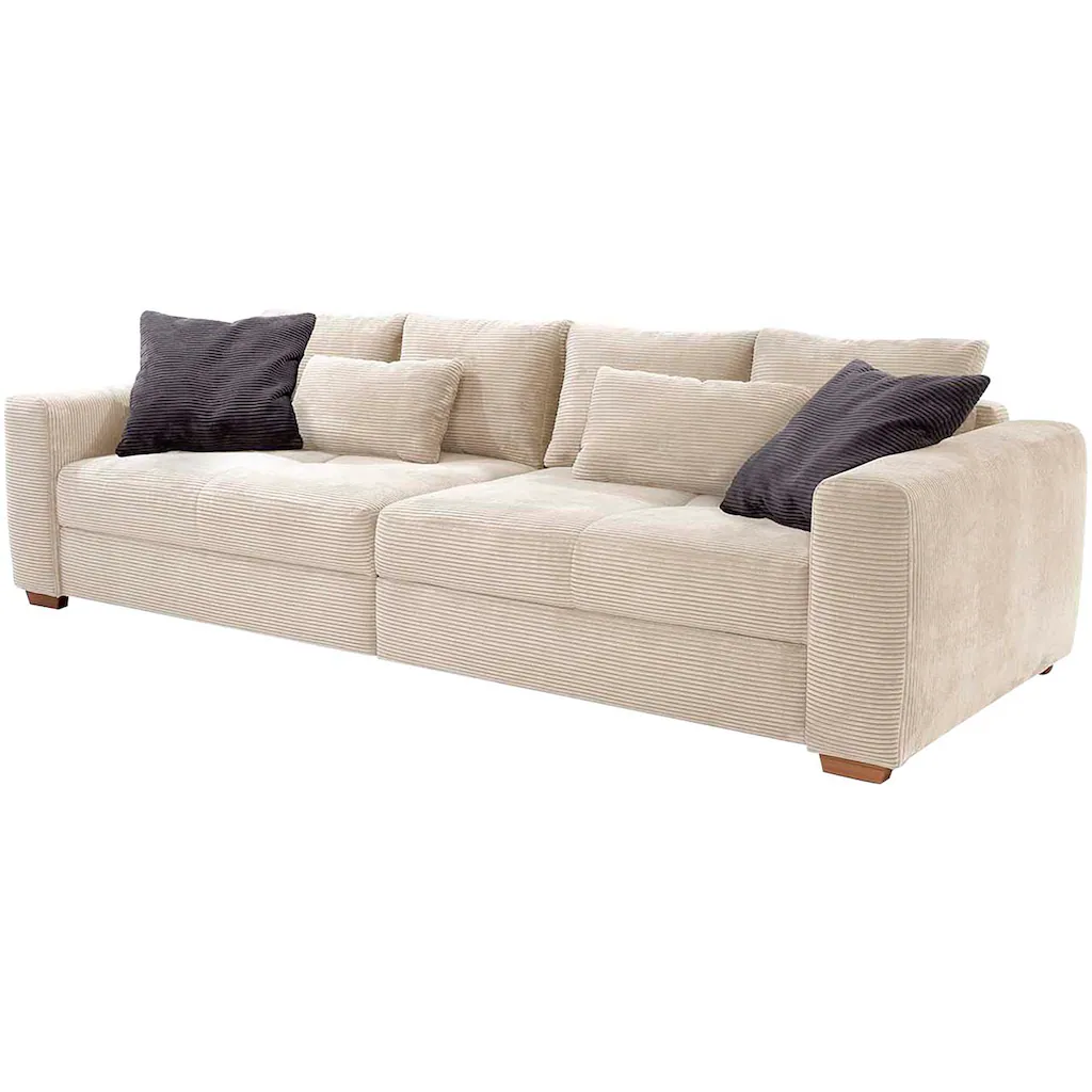Jockenhöfer Gruppe Big-Sofa »Maxi« Federkernpolsterung inklusive 8 Kissen