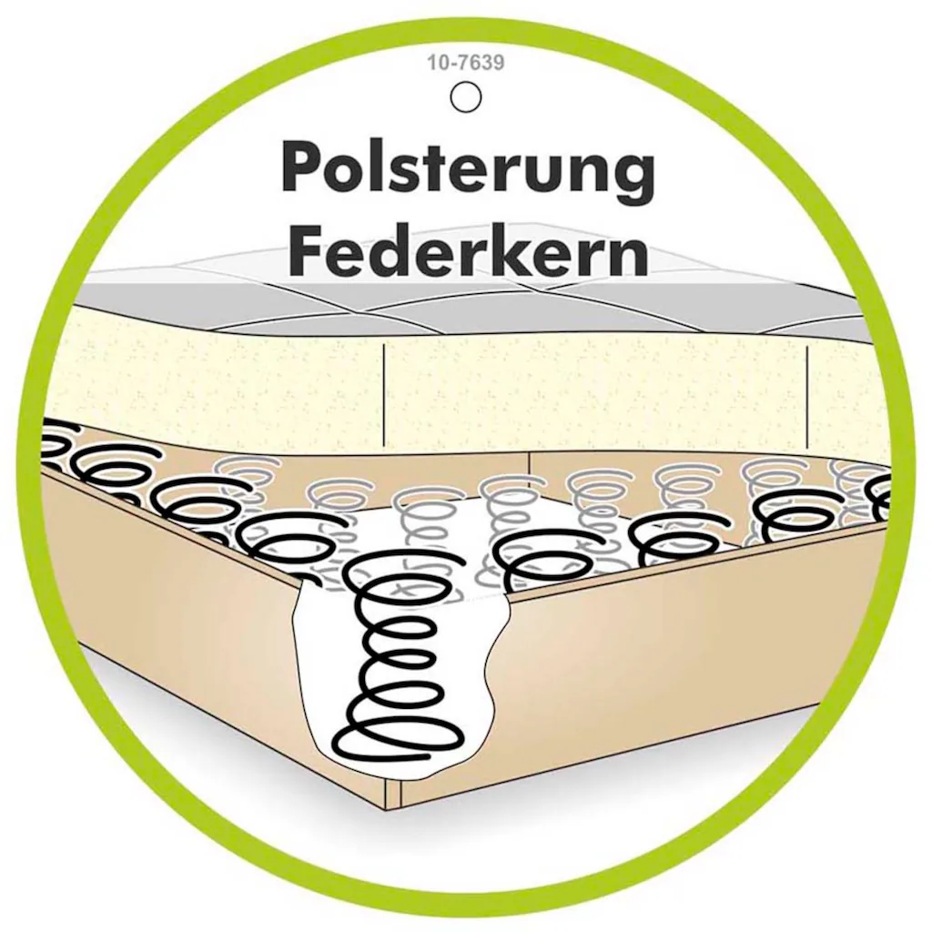 Jockenhöfer Gruppe Big-Sofa »Maxi« Federkernpolsterung inklusive 8 Kissen Muttertagsangebot