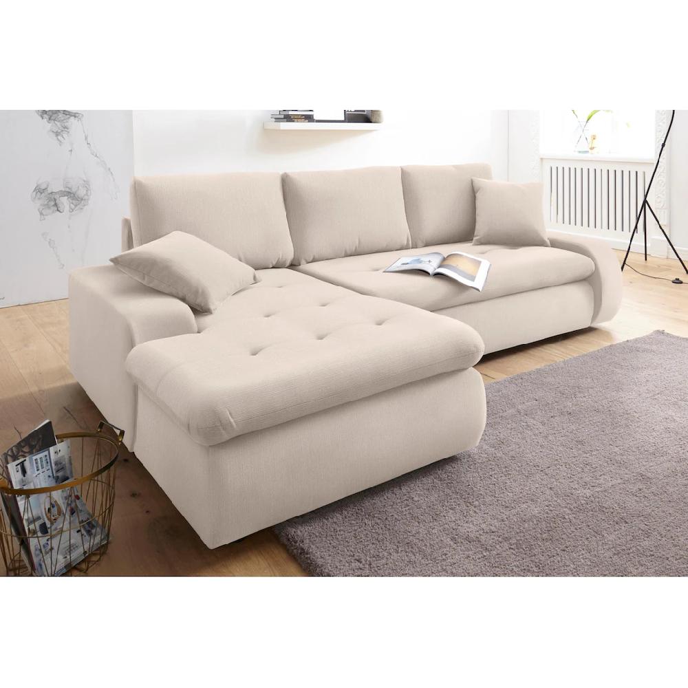 TRENDMANUFAKTUR Ecksofa mit Bettfunktion online kaufen Blitzangebot