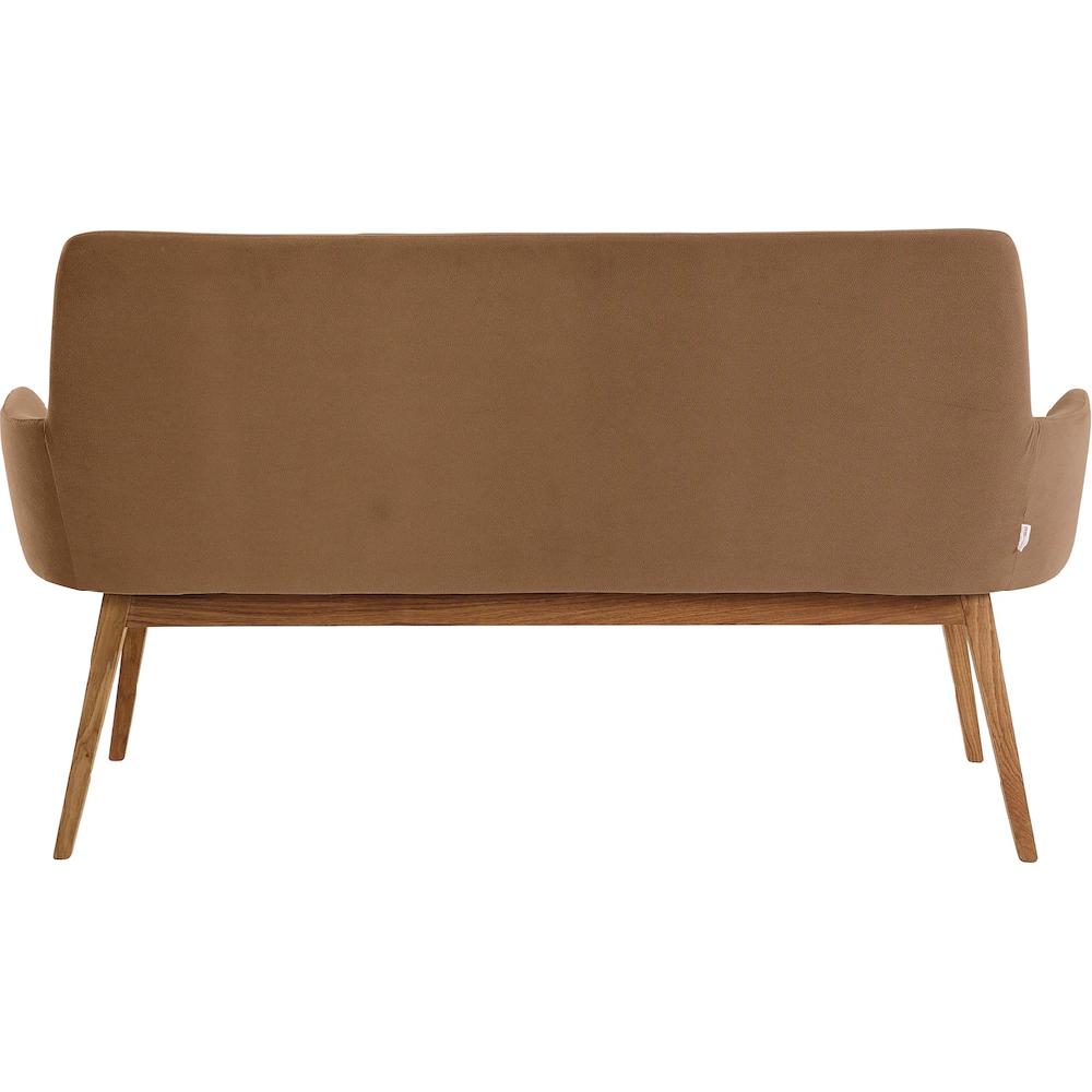OTTO products Sitzbank »Alessja« (1 St.) Breite 160 cm Bezug aus Microfaser Gestell aus Eiche Massivholz kaufen Große Rabatte
