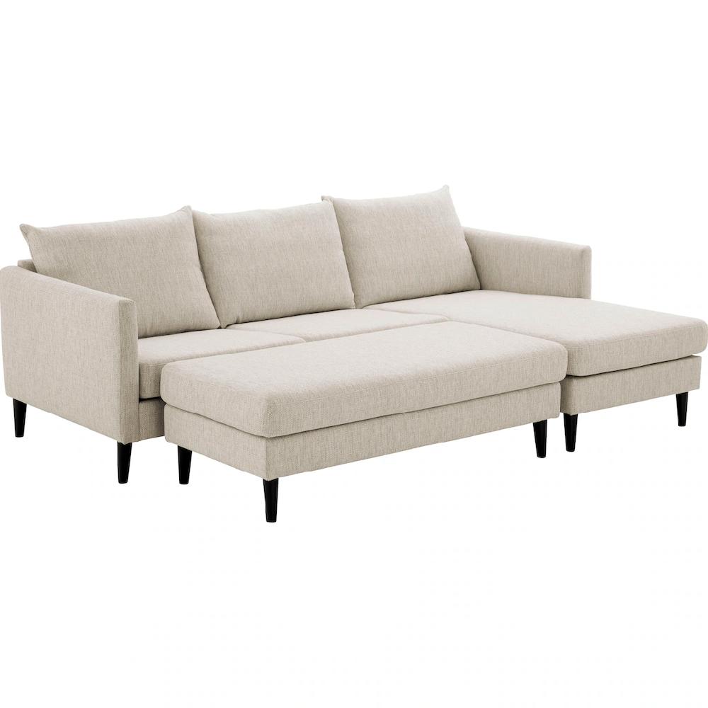 ATLANTIC home collection Ecksofa »Rekvik L-Form« kaufen Bestseller