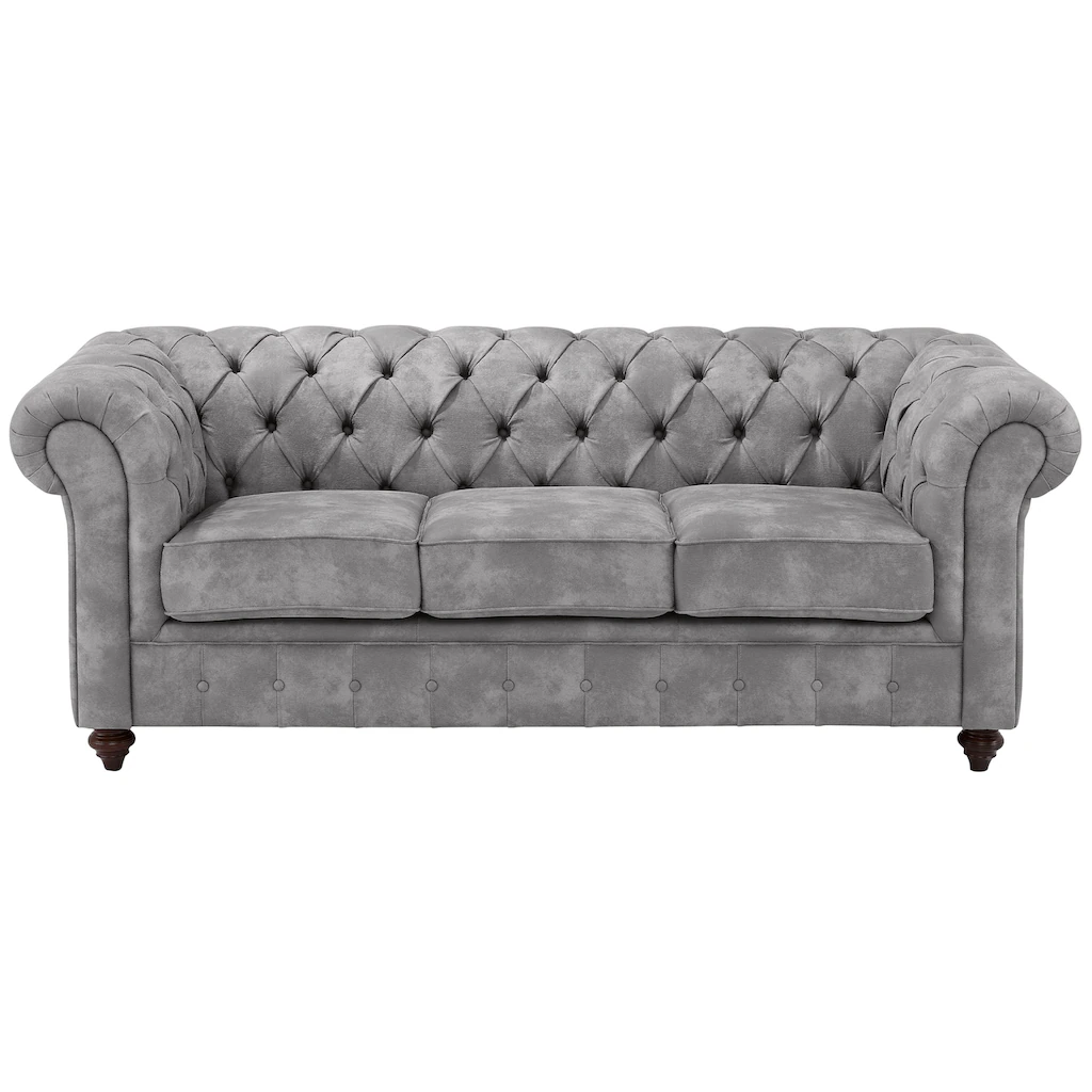 Home affaire Chesterfield-Sofa »Chesterfield 3-Sitzer B/T/H: 198/89/74 cm« kaufen Saisonale Angebote