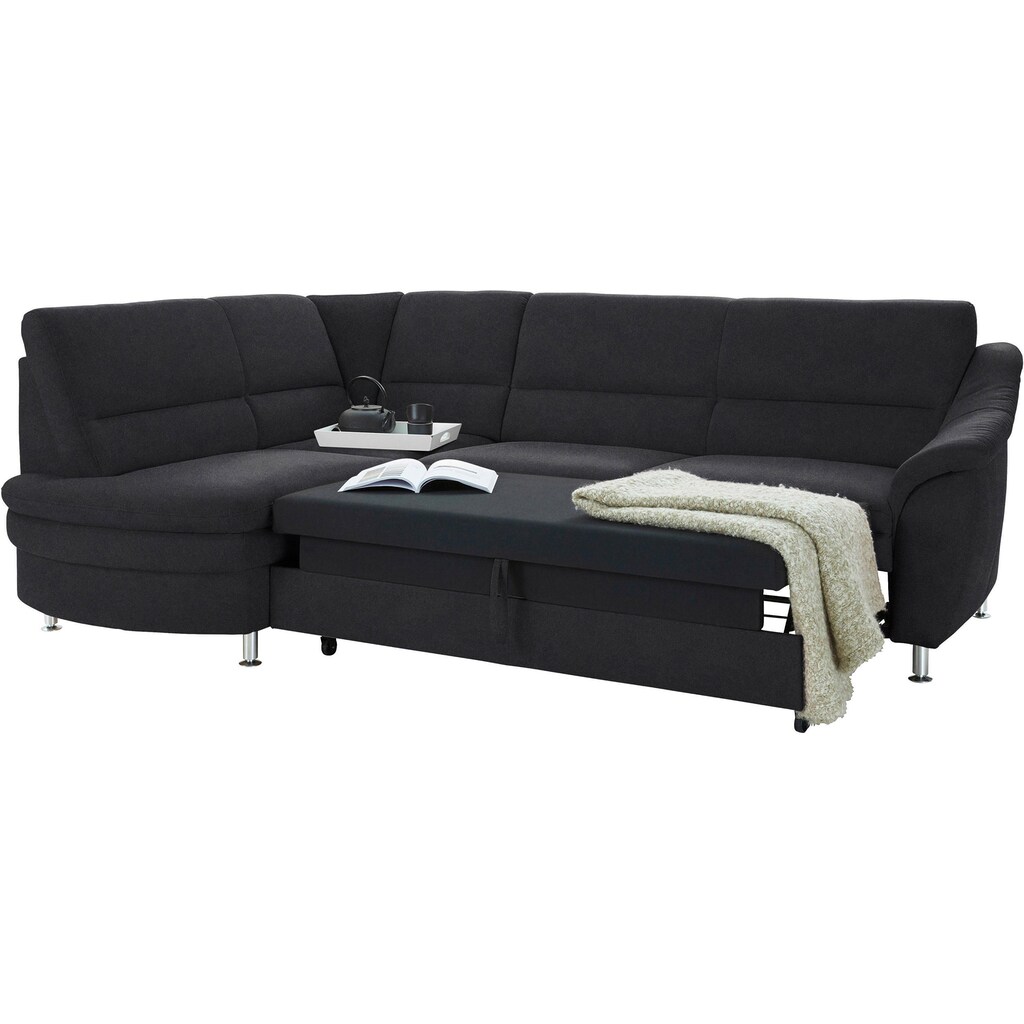 sit&more Ecksofa mit Bettfunktion und Bettkasten online kaufen Räumungsverkauf
