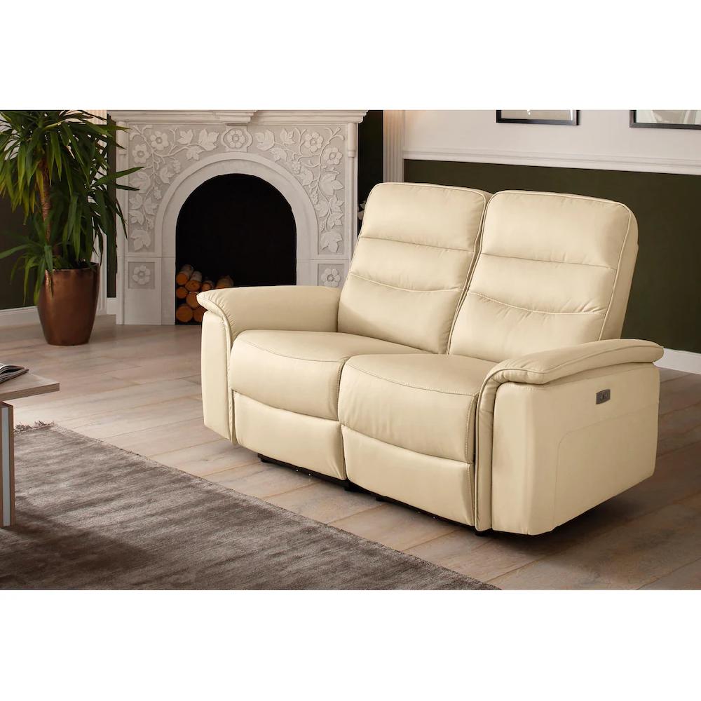 Home affaire 2-Sitzer »Maldini« elektrischer Relaxfunktion und USB-Anschluss Breite 166 cm kaufen