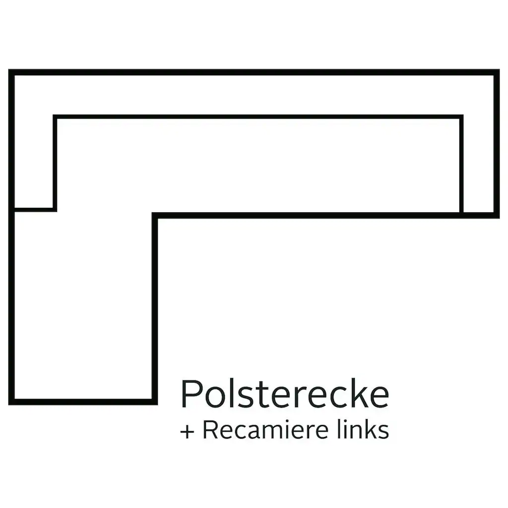 COTTA Polstergarnitur »Driver« (Set) bestehend aus Ecksofa und Hocker mit Kopfteilverstellung kaufen Super Sparpreis