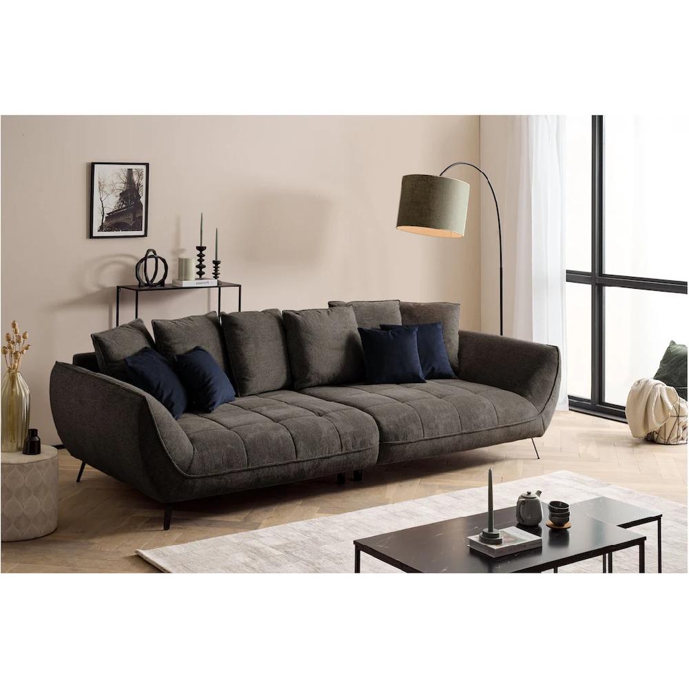exxpo - sofa fashion Big-Sofa »Triton« (2 St.) inkl.10-teiliges Kissenset gemütliches Megasofa viel Platz zum Relaxen kaufen