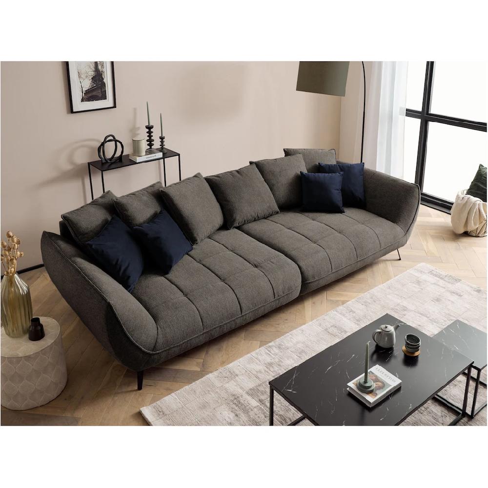 exxpo - sofa fashion Big-Sofa »Triton« (2 St.) inkl.10-teiliges Kissenset gemütliches Megasofa viel Platz zum Relaxen kaufen Letzte 3 Tage