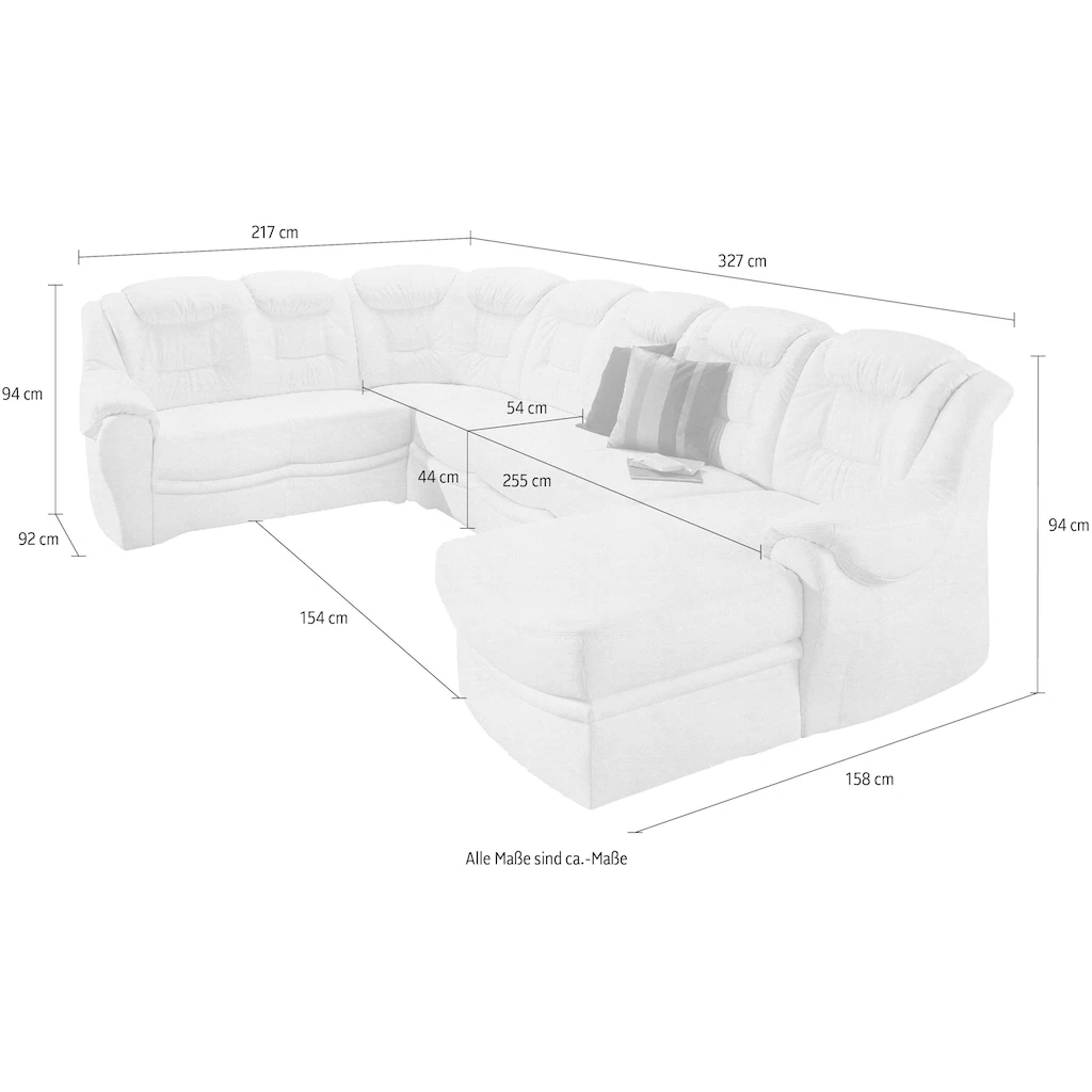 sit&more Wohnlandschaft mit Bettfunktion online kaufen Neueste Stile