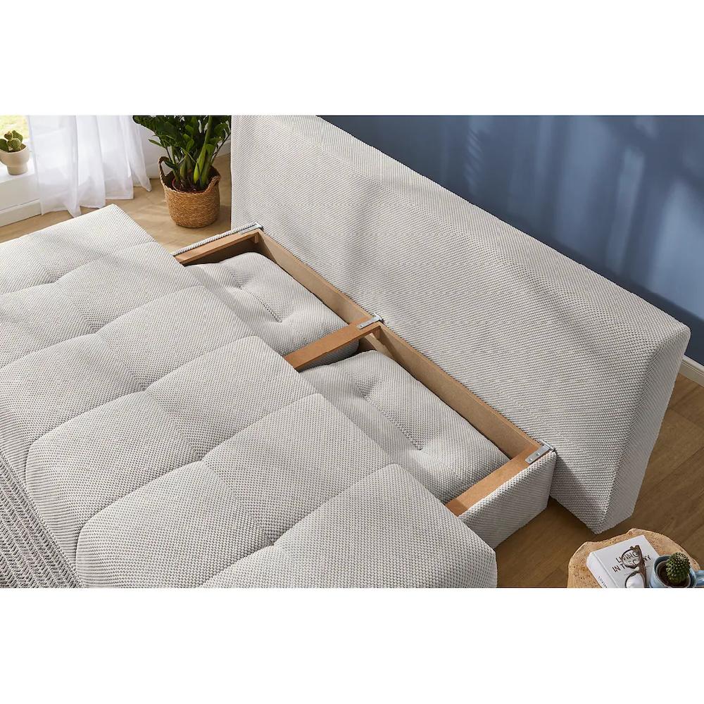 Jockenhöfer Gruppe Schlafsofa »Til« Wellenschaumpolster mit Gästebettfunktion und Stauraum/Bettkasten kaufen Super Rabatt