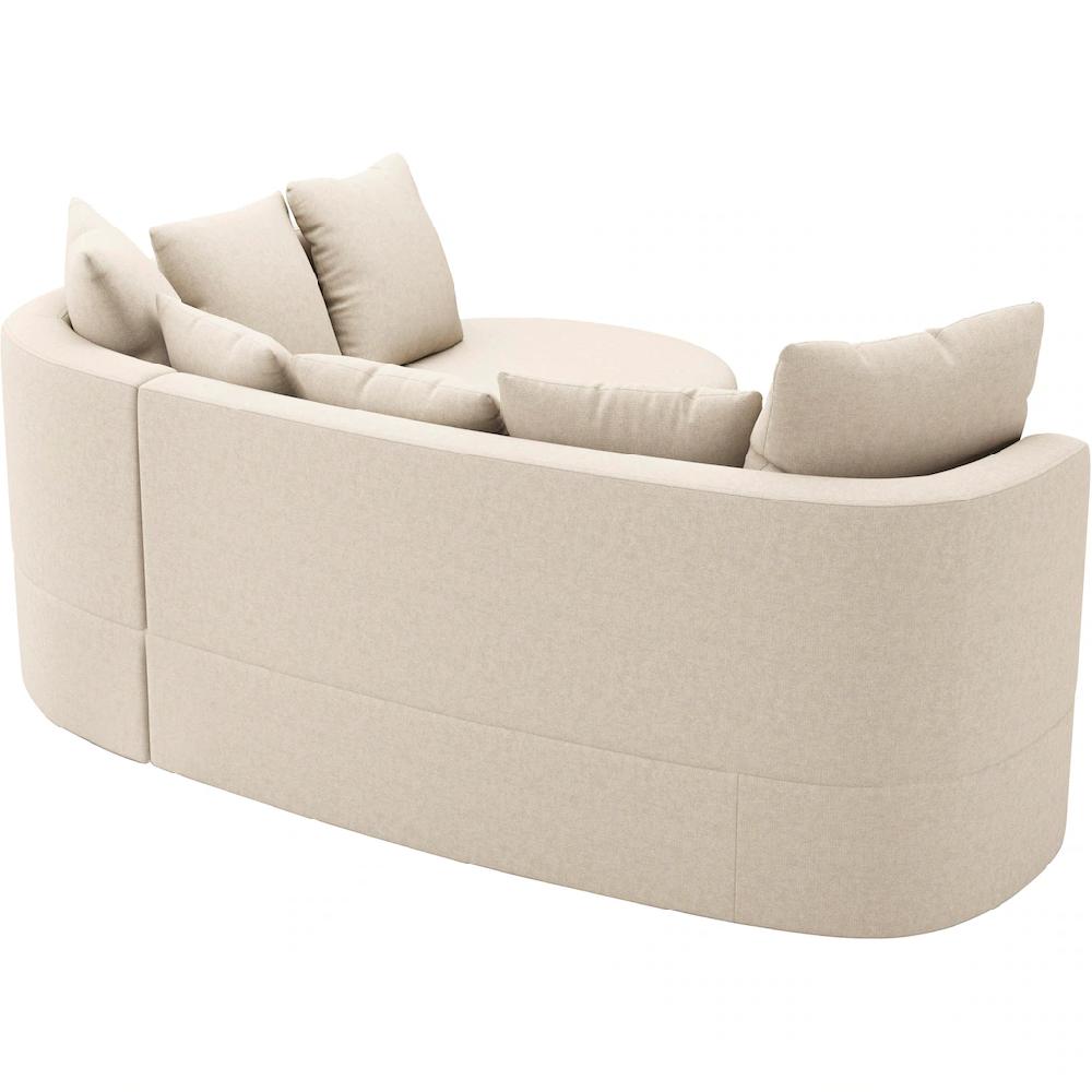 sit&more Ecksofa »Samba L-Form« moderne organische Form inkl. 7 loser Rückenkissen kaufen Riesige Rabatte