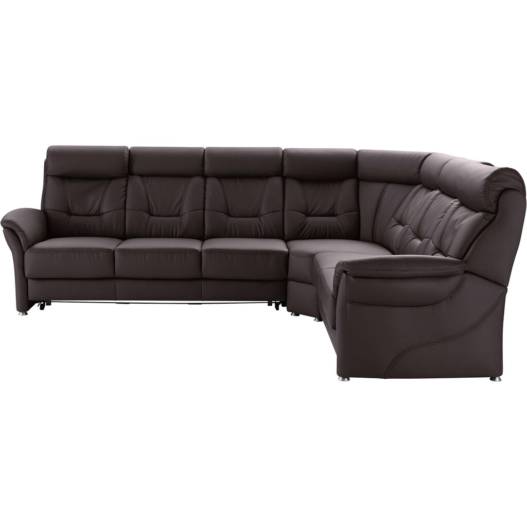 Places of Style Ecksofa »Sardinien L-Form« mit Kopfteilverstellung wahlweise mit Bettfunktion kaufen Black Friday Preise
