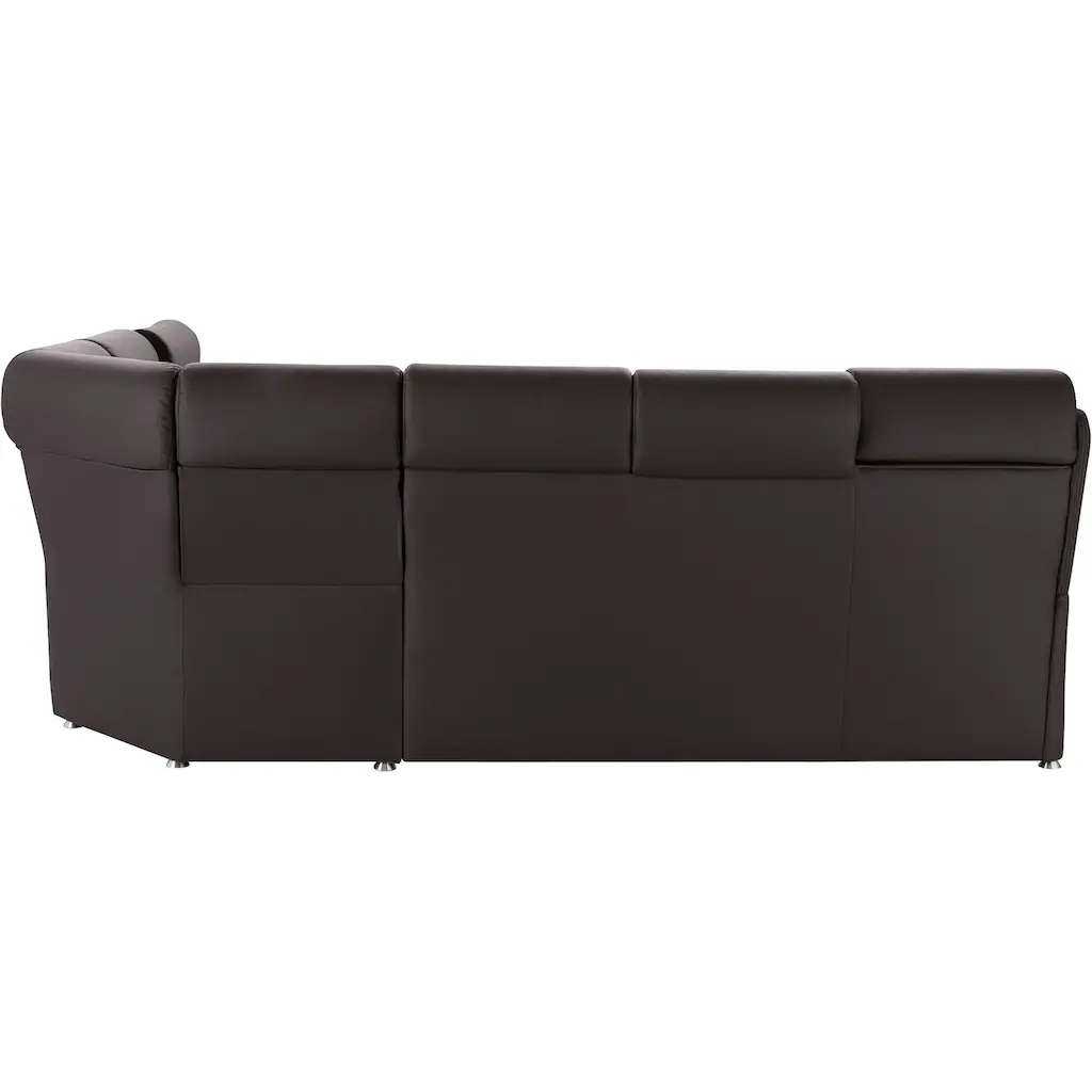 Places of Style Ecksofa »Sardinien L-Form« mit Kopfteilverstellung wahlweise mit Bettfunktion kaufen Black Friday Preise