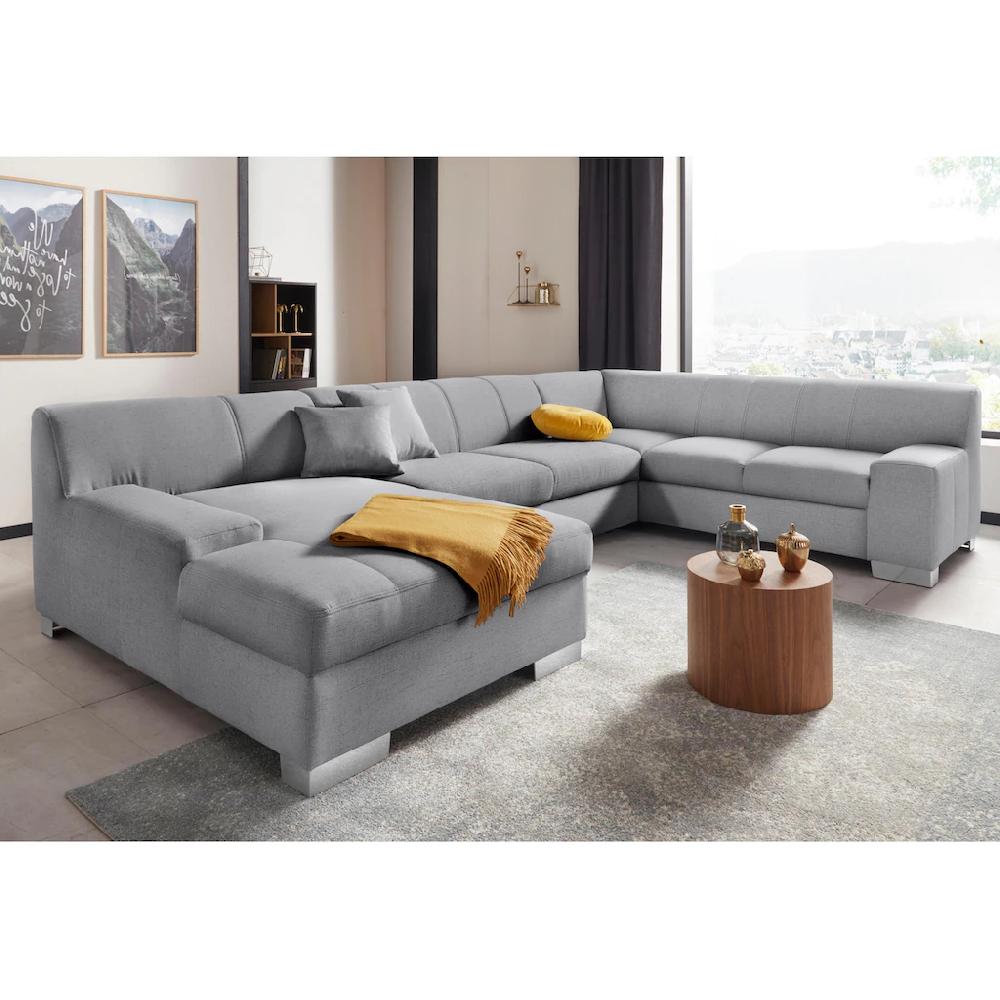 DOMO collection Wohnlandschaft Wahlweise mit Bettfunktion