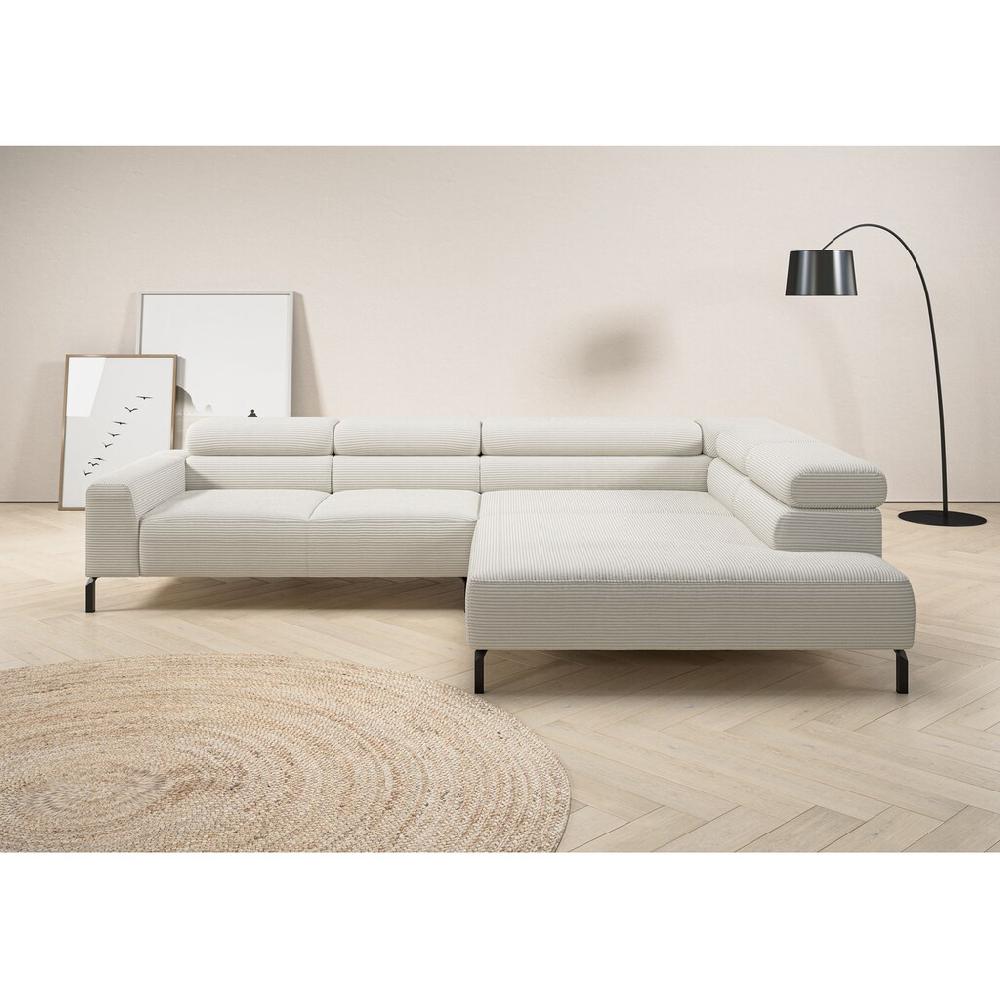 Places of Style Ecksofa »Antonelli L-Form incl. Kopfteilverstellung Breite 312 cm« wahlweise elektrische Sitztiefenverstellung kaufen Online Shopping