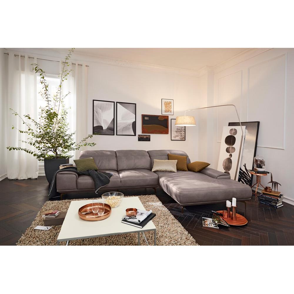 Musterring Wohnlandschaft »MR 2490« Bronze-Fuß Sitzhöhe 48cm wahlweise mit Funktionen Maße 342 x 207 cm kaufen Osterangebot