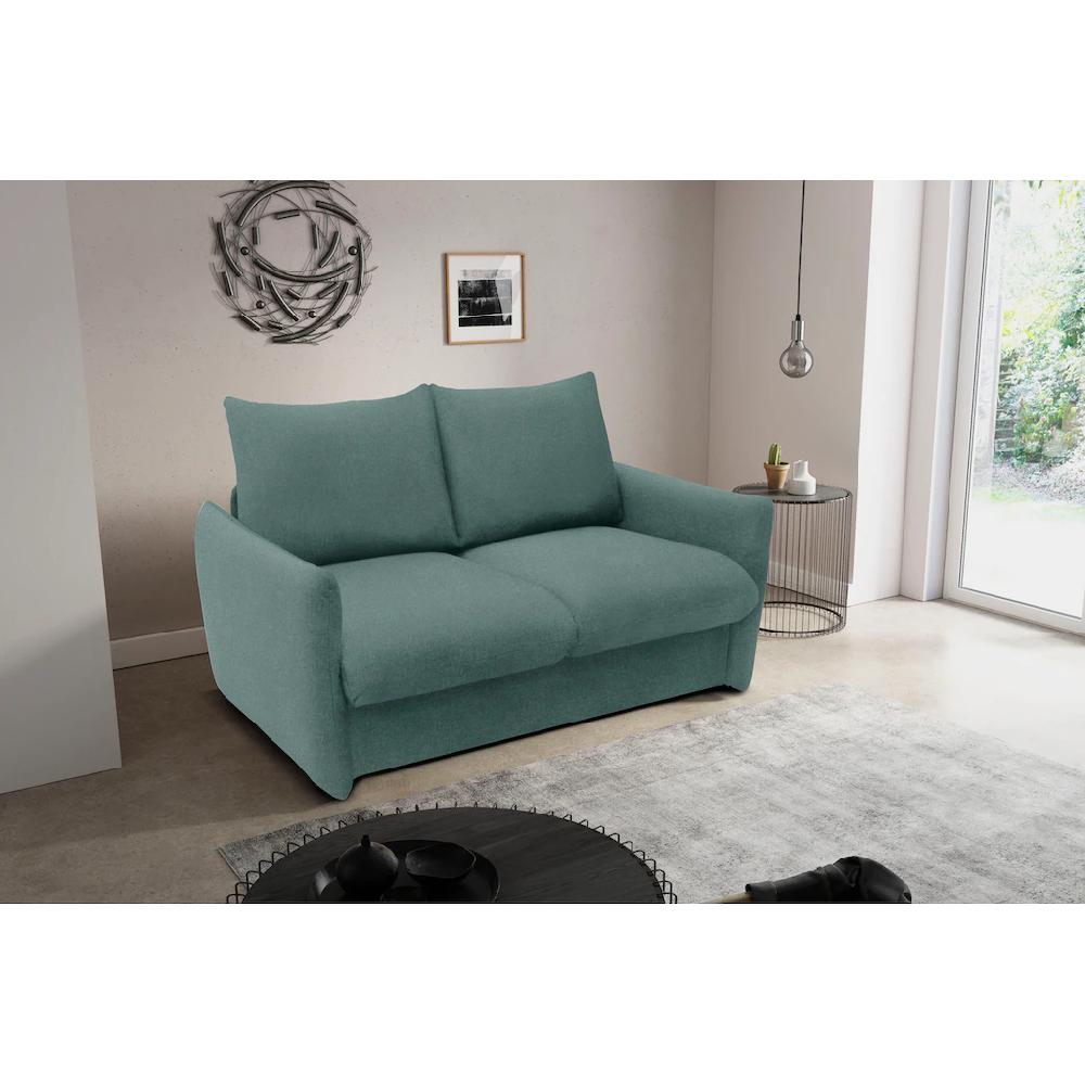 DOMO collection Schlafsofa »700023 Schlaffunktion Federkern 2-Sitzer stabile Liegefläche« Sitzflächen auch einzeln ausklappbar zum Schlafen kaufen