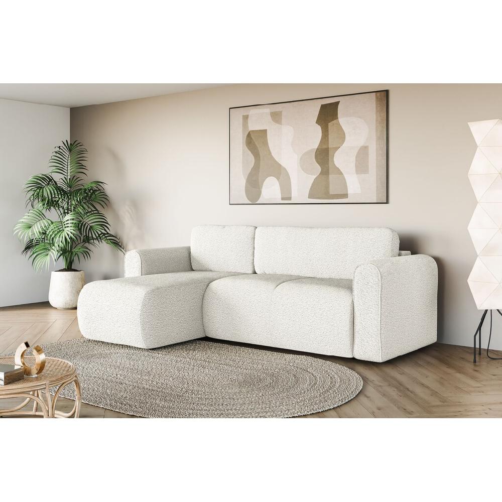 INOSIGN Ecksofa »Ecksofa Zacharia wahlweise mit Bettfunktion BxTxH 250x166x86 cm« L-Form mit Wellenunterfederung Recamiere beidseitig montierbar kaufen Heißer Verkauf