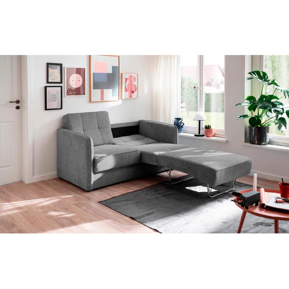 INOSIGN Schlafsofa »Milano« zwei einzeln ausziehbare Liegefunktionen kaufen Blitzangebot