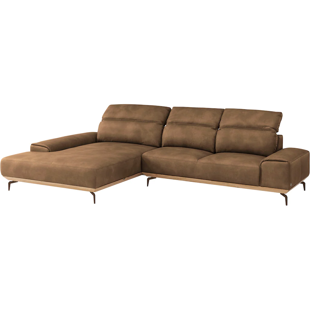 Musterring Wohnlandschaft »MR 2490« Bronze-Fuß Sitzhöhe 46cm wahlweise mit Funktionen Maße 342 x 207 cm kaufen Sonderangebote