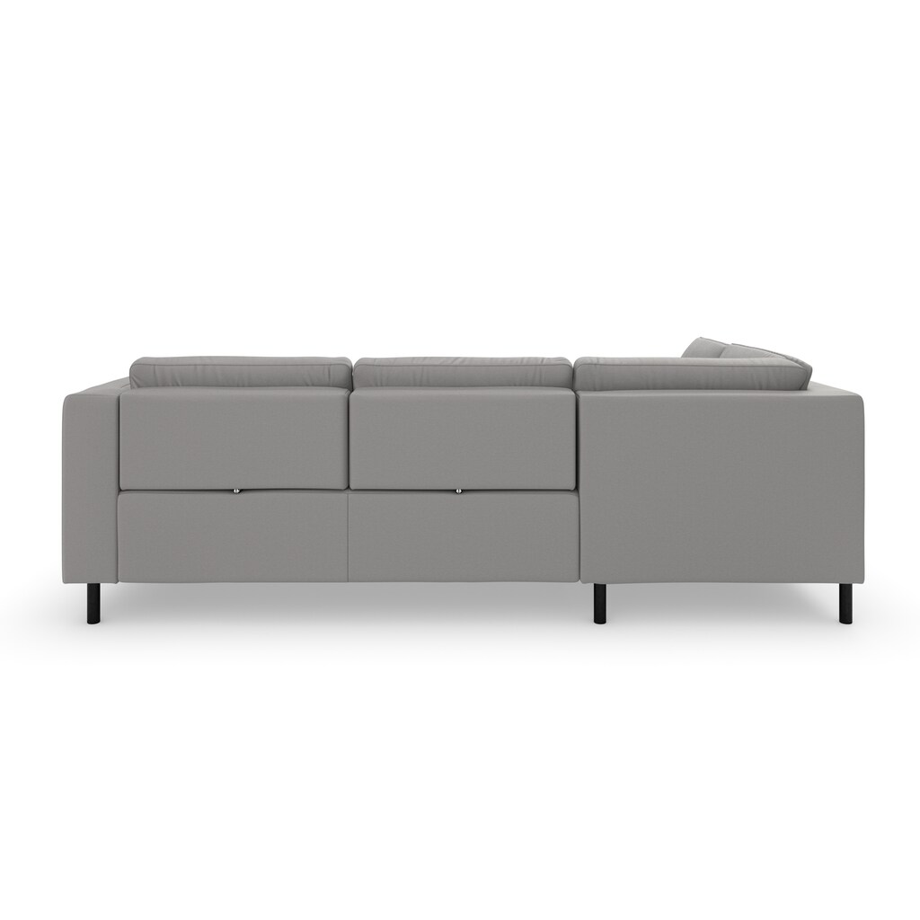 sit&more Ecksofa »Olsen L-Form« inklusive Sitztiefenverstellung wahlweise mit Bettfunktion 15cm hoch kaufen Riesige Ersparnisse