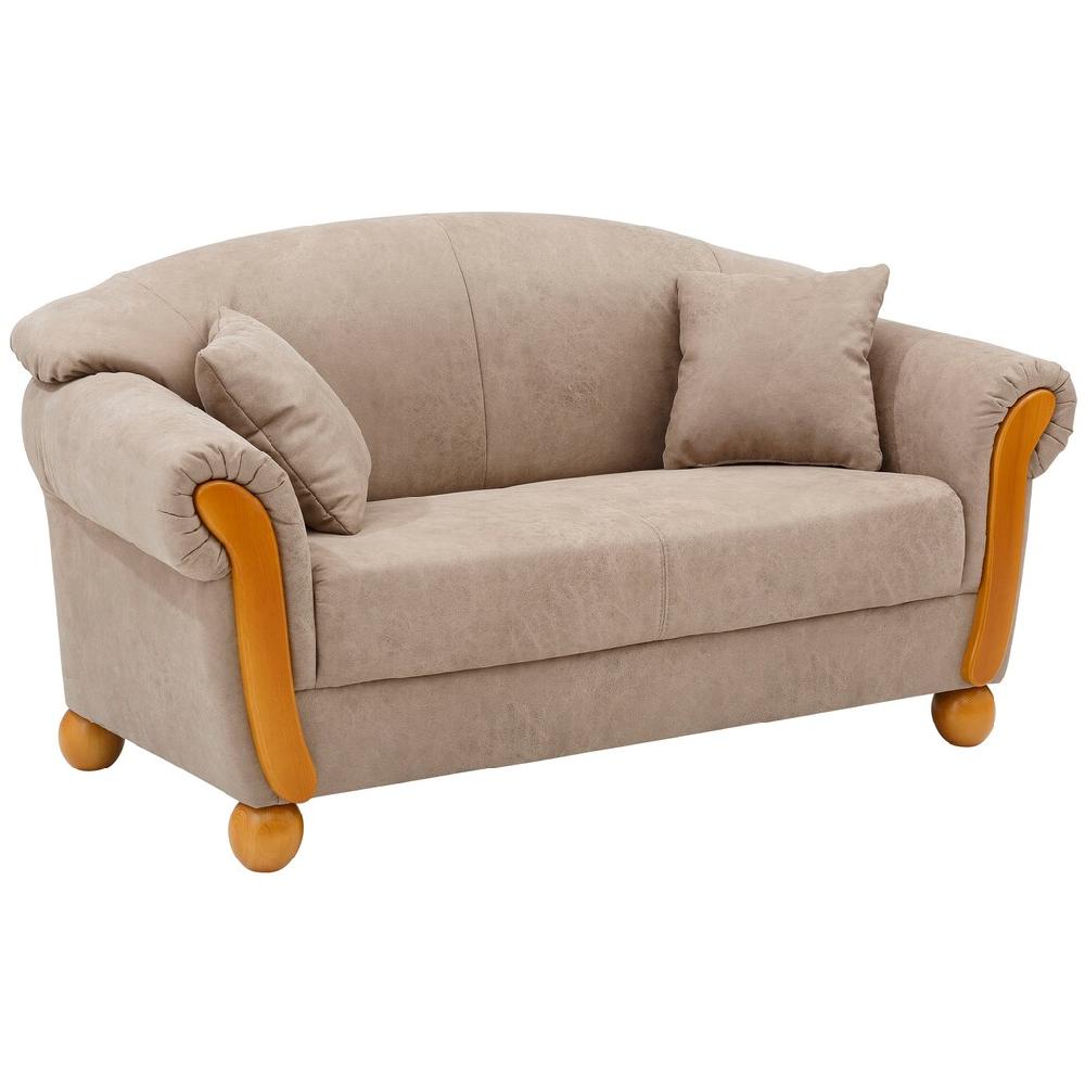 Home affaire 2-Sitzer »Milano Vintage« mit Federkern Bezug in Vintageoptik incl. Zierkissen kaufen Sonderangebot der Fabrik