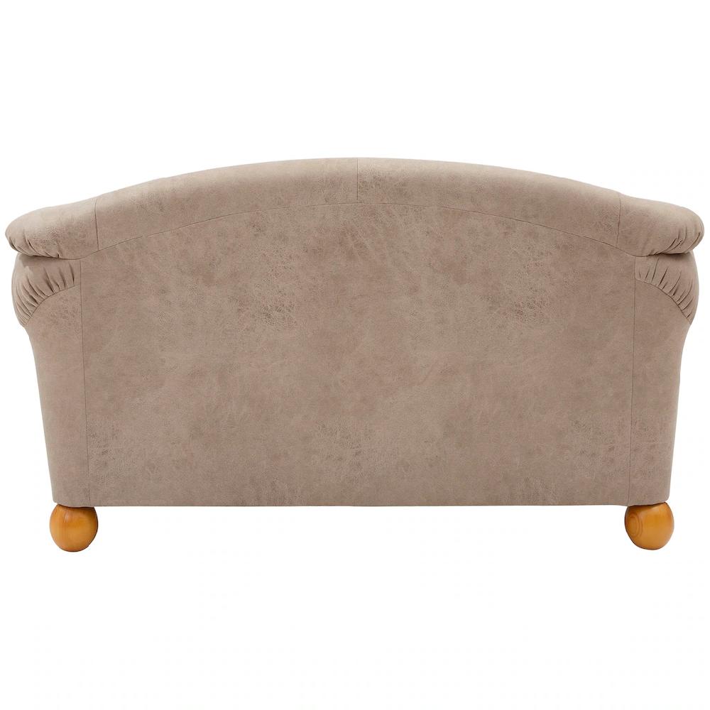 Home affaire 2-Sitzer »Milano Vintage« mit Federkern Bezug in Vintageoptik incl. Zierkissen kaufen Sonderangebot der Fabrik