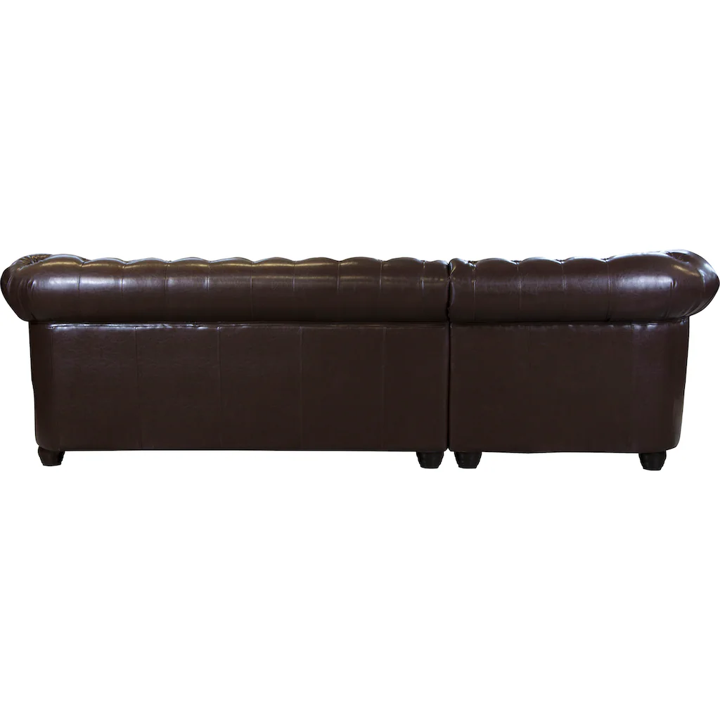 Home affaire Chesterfield-Sofa »Rysum L-Form« kaufen Rabatte dieses Monats