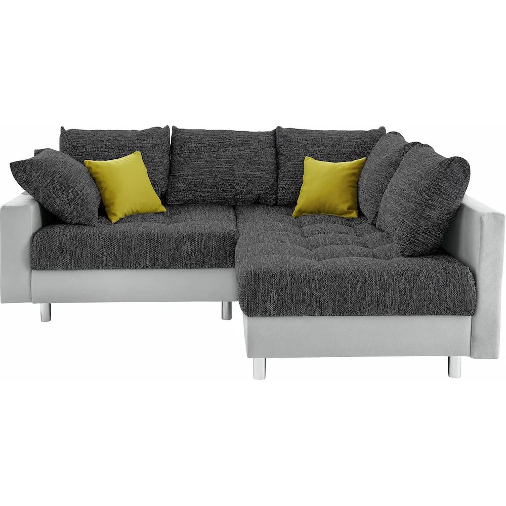 COLLECTION AB Ecksofa »Antonia L-Form« mit Federkern und zusätzlichem Hocker kaufen Hotsell