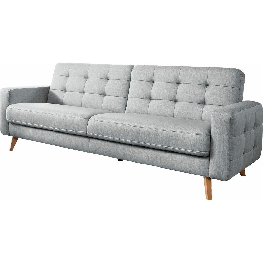 exxpo - sofa fashion 3-Sitzer »Nappa kompakt und komfortabel bequem zeitloses Design L-Form« tolle Detailverarbeitung mit Bettfunktion und Bettkasten kaufen Sonderangebot