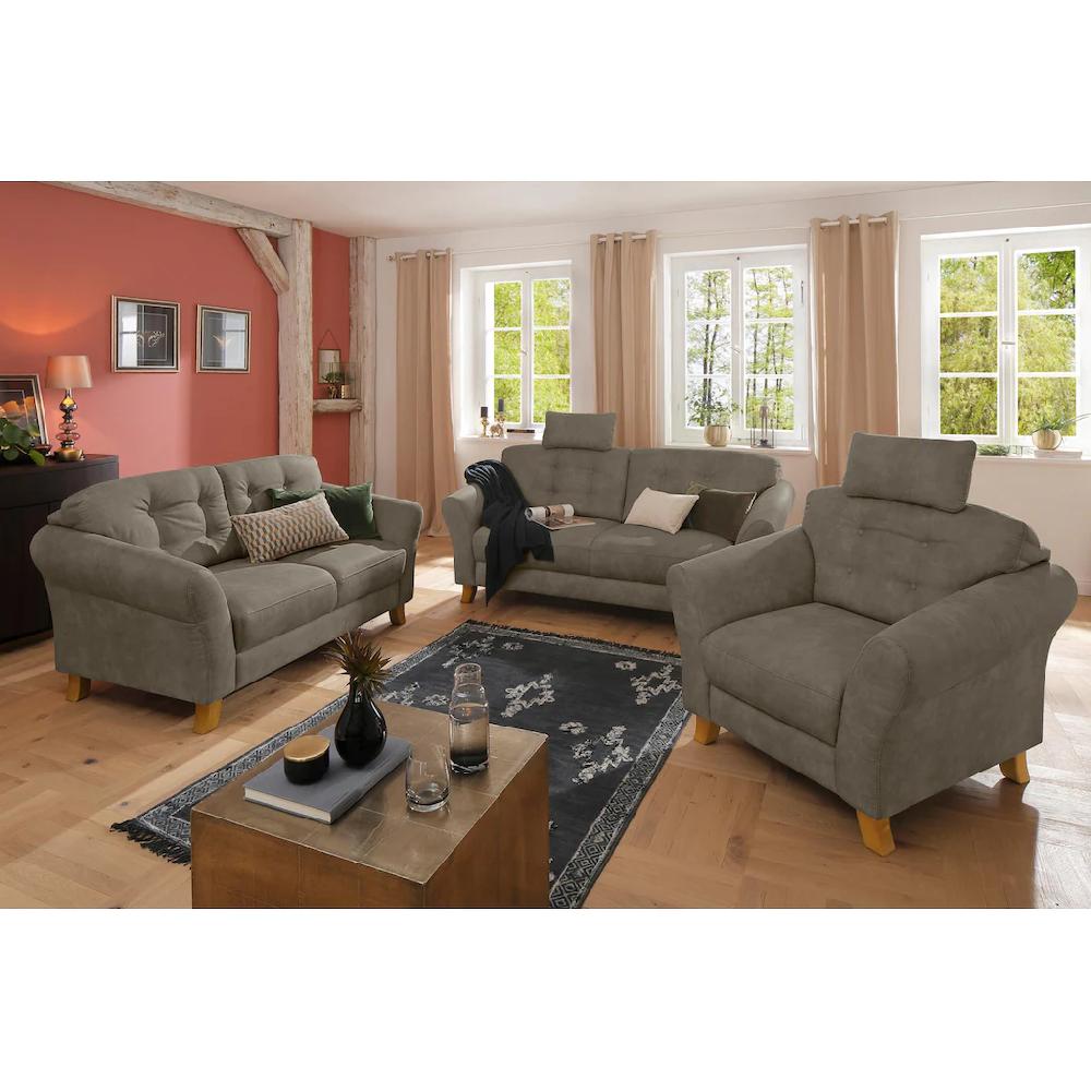 Home affaire 2-Sitzer »Trondheim« mit Federkern Knopfheftung im Rücken kaufen