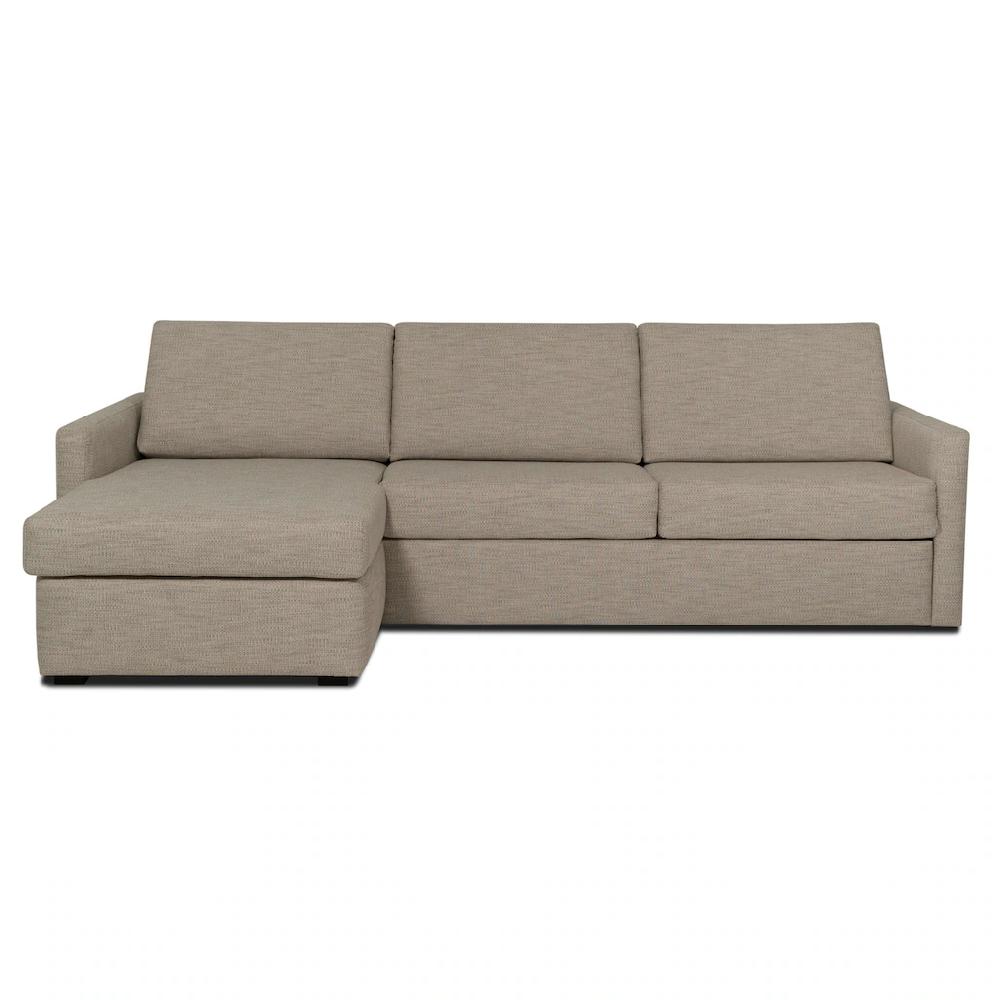Places of Style Schlafsofa »GOLDPOINT Ecksofa 264 cm Liegefläche (140/200cm) L-Form « Bettfunktion Bonell-Federkernmatratze und Dauerschläfer-Funktion kaufen Online Shopping