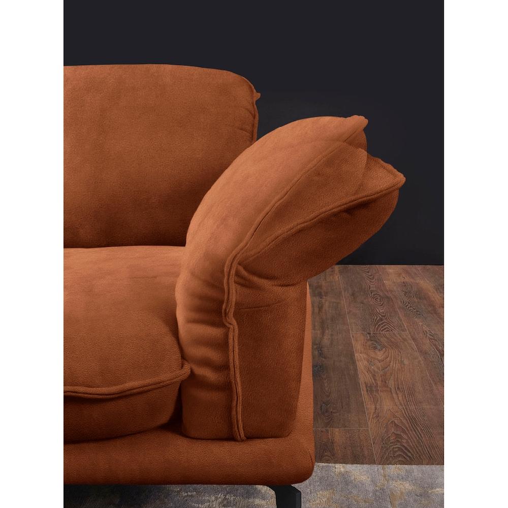 W.SCHILLIG Ecksofa »sherry Designsofa mit tollem Sitzkomfort elegant und zeitlos L-Form« mit Kopfstützenverstellung Winkelfüße in Schwarz Breite 302 cm kaufen Preisnachlass