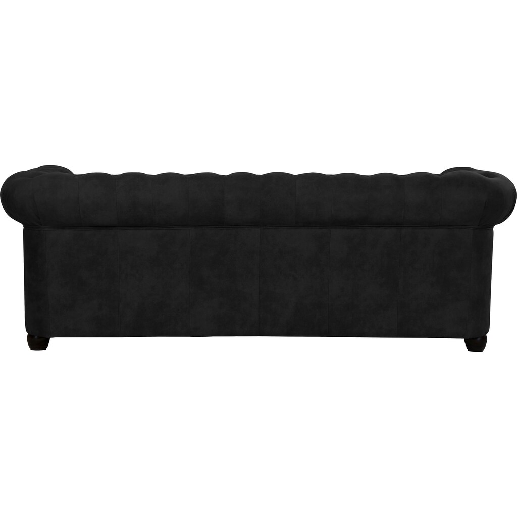 Home affaire Chesterfield-Sofa »Rysum« Chesterfield-Optik in 2 Bezugsqualitäten 2 Ausf. schnell lieferbar kaufen Weihnachtsangebot