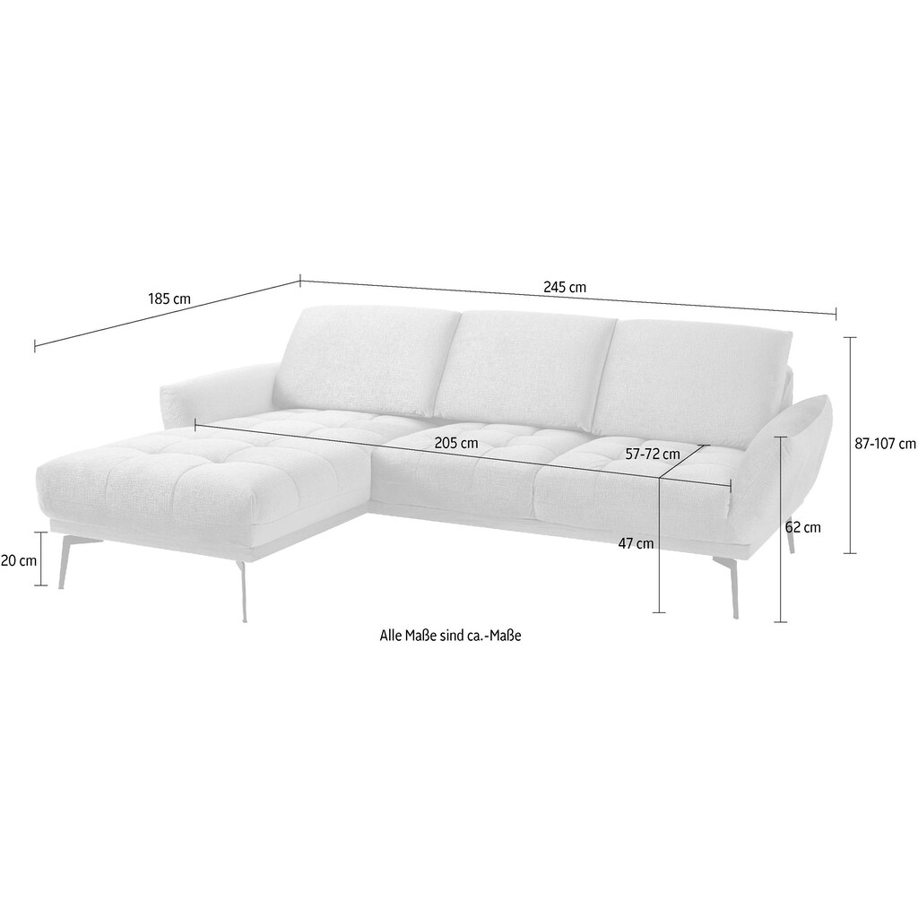 Guido Maria Kretschmer Home&Living Ecksofa »Palíc L-Form« kaufen Muttertagsangebot