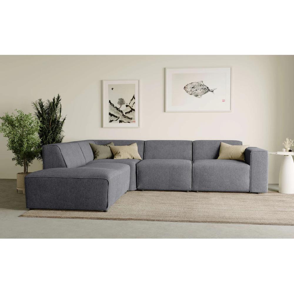 andas Ecksofa »Noord« mit Kedernaht in einem Soft-Touch Bezug kaufen Jubiläumsangebot