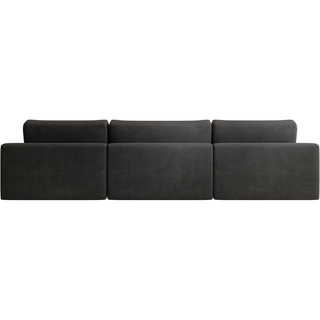 TRENDMANUFAKTUR Wohnlandschaft »Challenge Schlafsofa mit Bettkasten Couch in U-Form Breite 333 cm« (3 St.) XXL Sofa mit Bettkasten und Schlaffunktion in trendigem Cordstoff kaufen Top Angebot