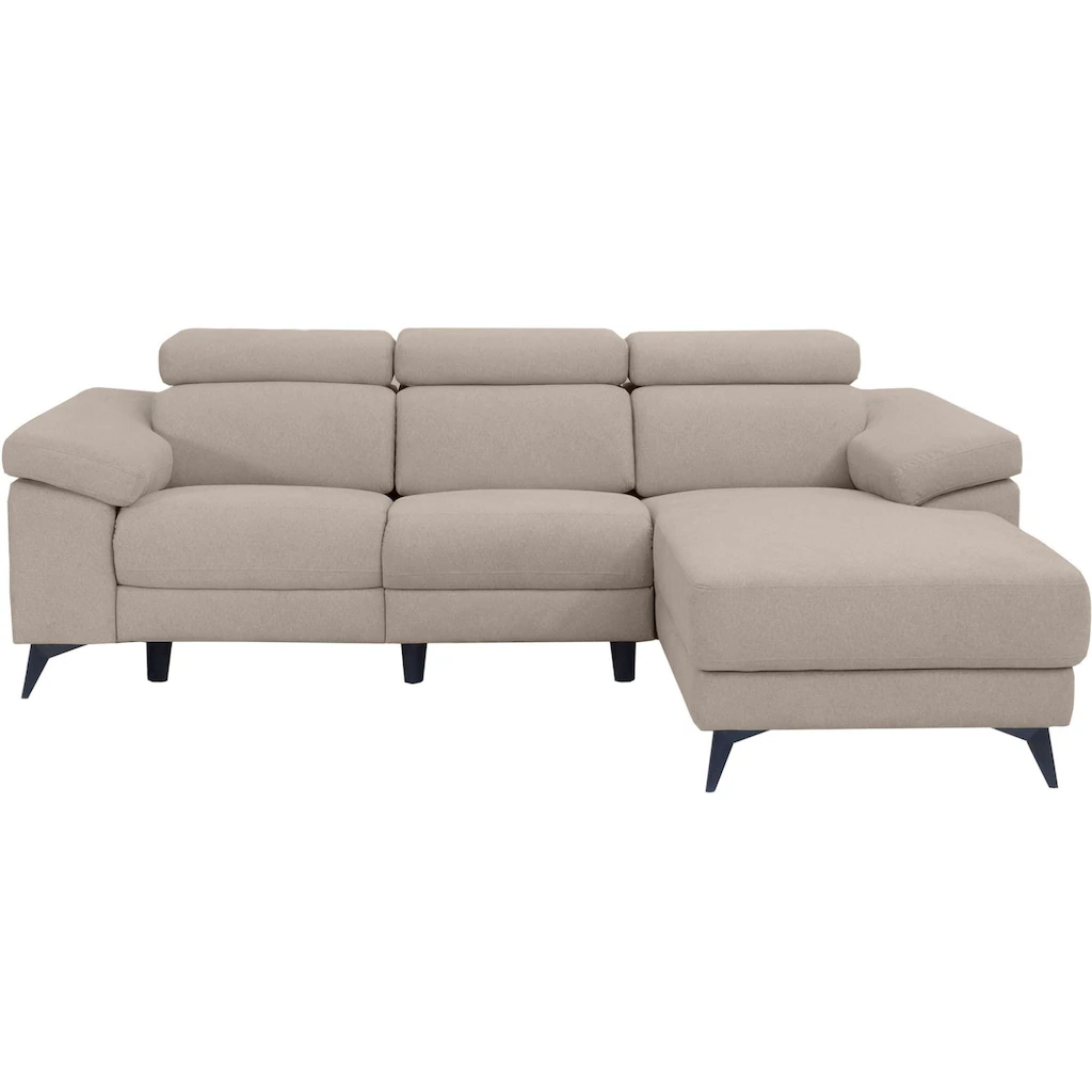 Places of Style Ecksofa »Samira« mit elektrischer Relaxfunktion in einem Sitz und USB-Anschluss kaufen
