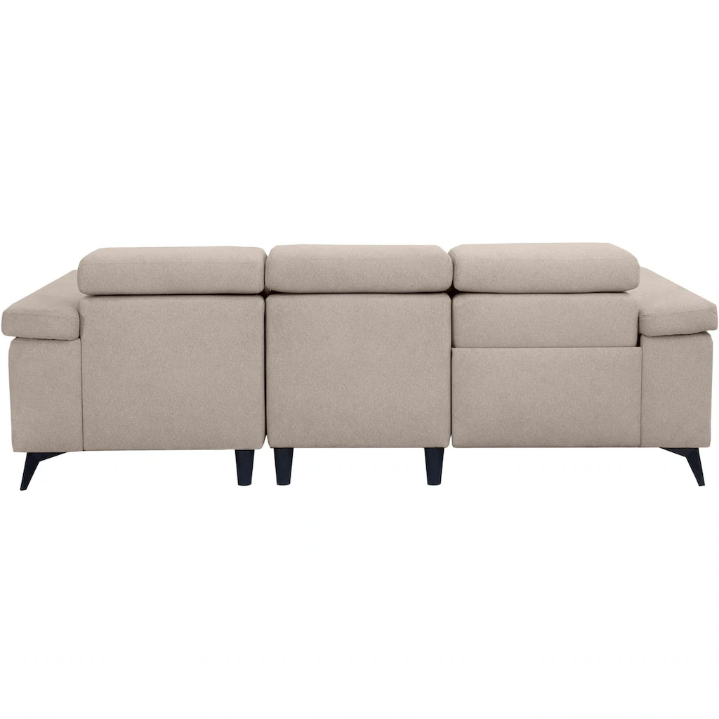 Places of Style Ecksofa »Samira« mit elektrischer Relaxfunktion in einem Sitz und USB-Anschluss kaufen Bestseller
