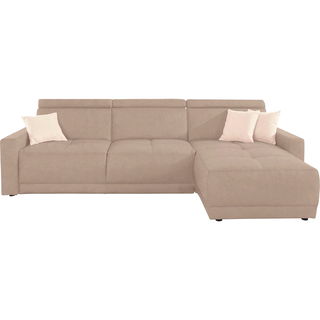 DOMO collection Ecksofa mit Kopfteilverstellung online kaufen