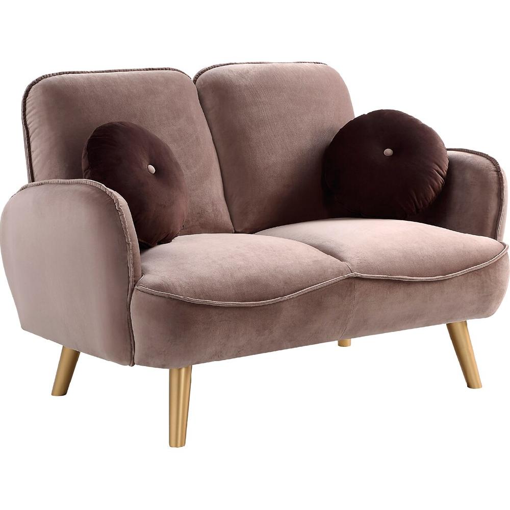 ATLANTIC home collection 2-Sitzer »Ben« mit Welleunterfederung inkl. 2 Dekokissen goldenen Massivholzfüßen kaufen Neueste Stile