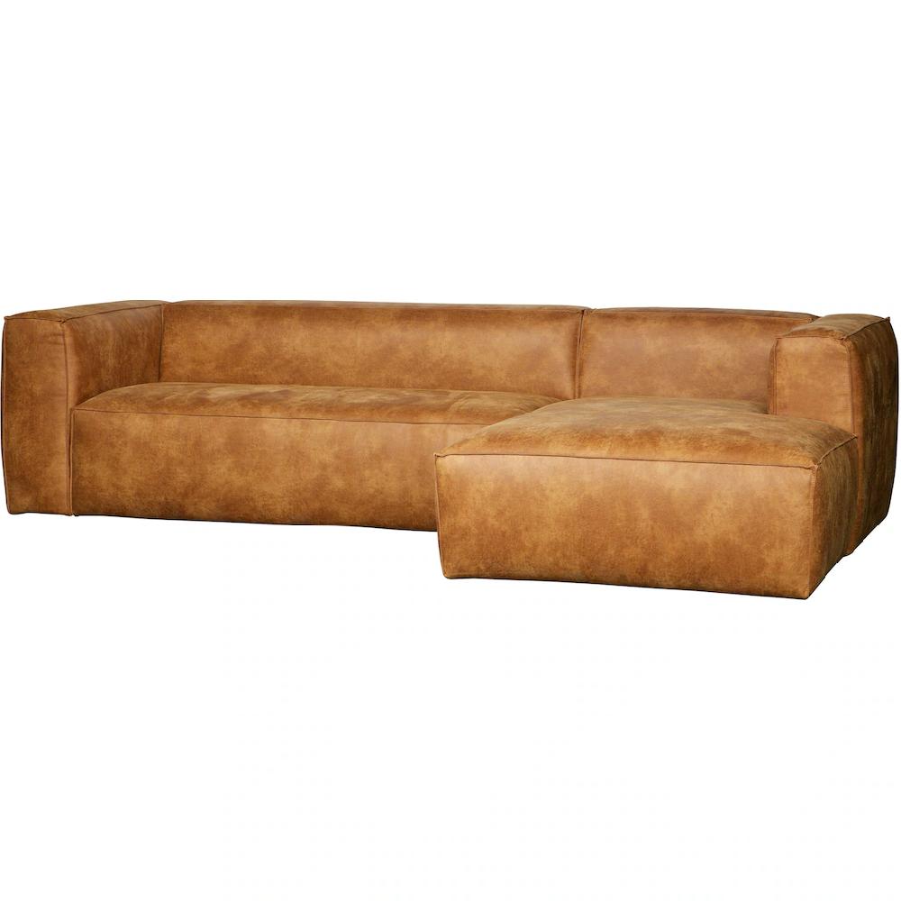 WOOOD Ecksofa »Bean« Bezug in Lederoptik Breite 305 cm kaufen Bis zu 60% Rabatt