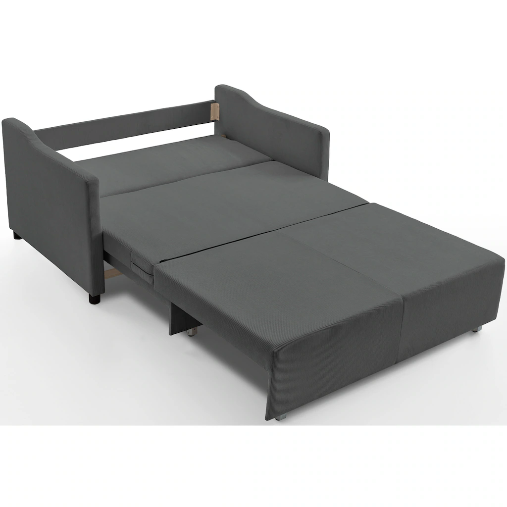 ATLANTIC home collection Schlafsofa »Anella« mit Cord-Bezug mit Schlaffunktion frei im Raum stellbar kaufen Blitzverkäufe