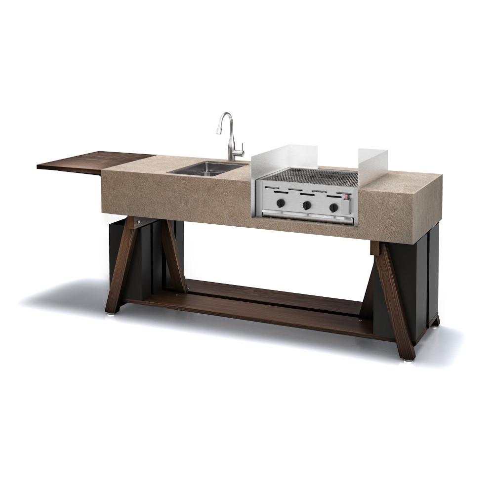 Seipp Outdoorküche BBQube One Produkte Garten Outdoor-Küchen & Grills