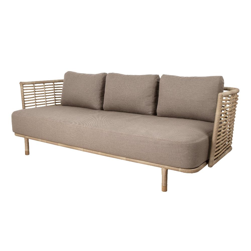 Seipp Sofa Sense 3-Sitzer Produkte Garten Outdoor-Sessel und -Sofas