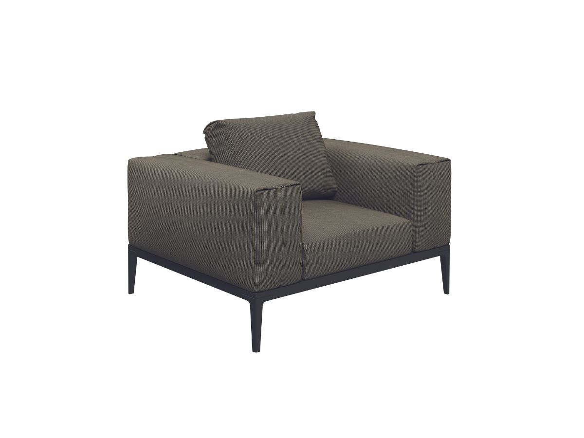 Seipp Grid Lounge Chair Sessel Produkte Garten Outdoor-Sessel und -Sofas