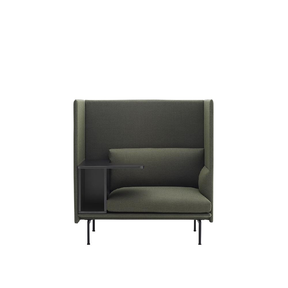 Seipp Sofa Outline Highback Work Produkte Büro und Arbeiten Sofas für Open Space Büros
