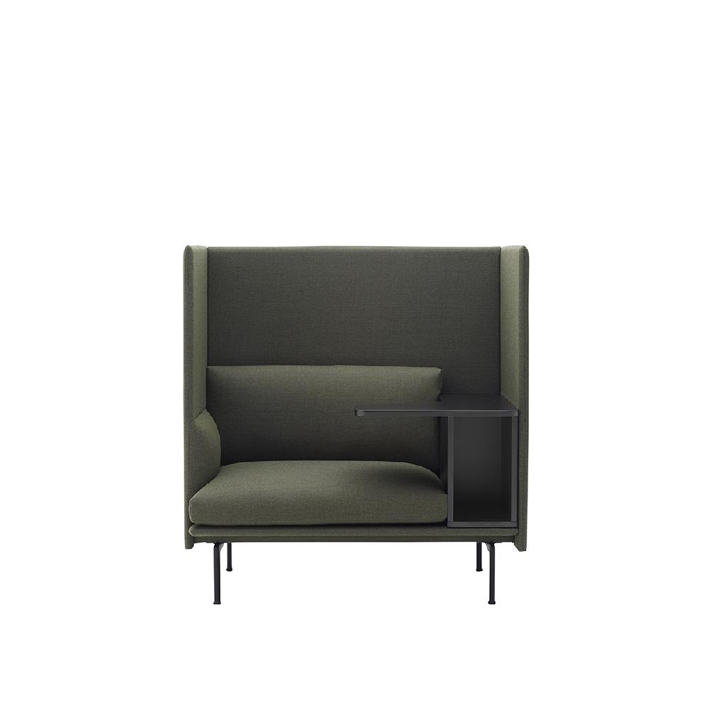 Seipp Sofa Outline Highback Work Produkte Büro und Arbeiten Sofas für Open Space Büros Hotsell