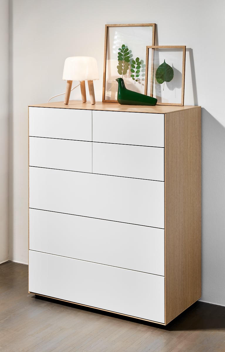 Seipp Kommode Lauki - Eiche weiß Produkte Wohnen Sideboards und Kommoden