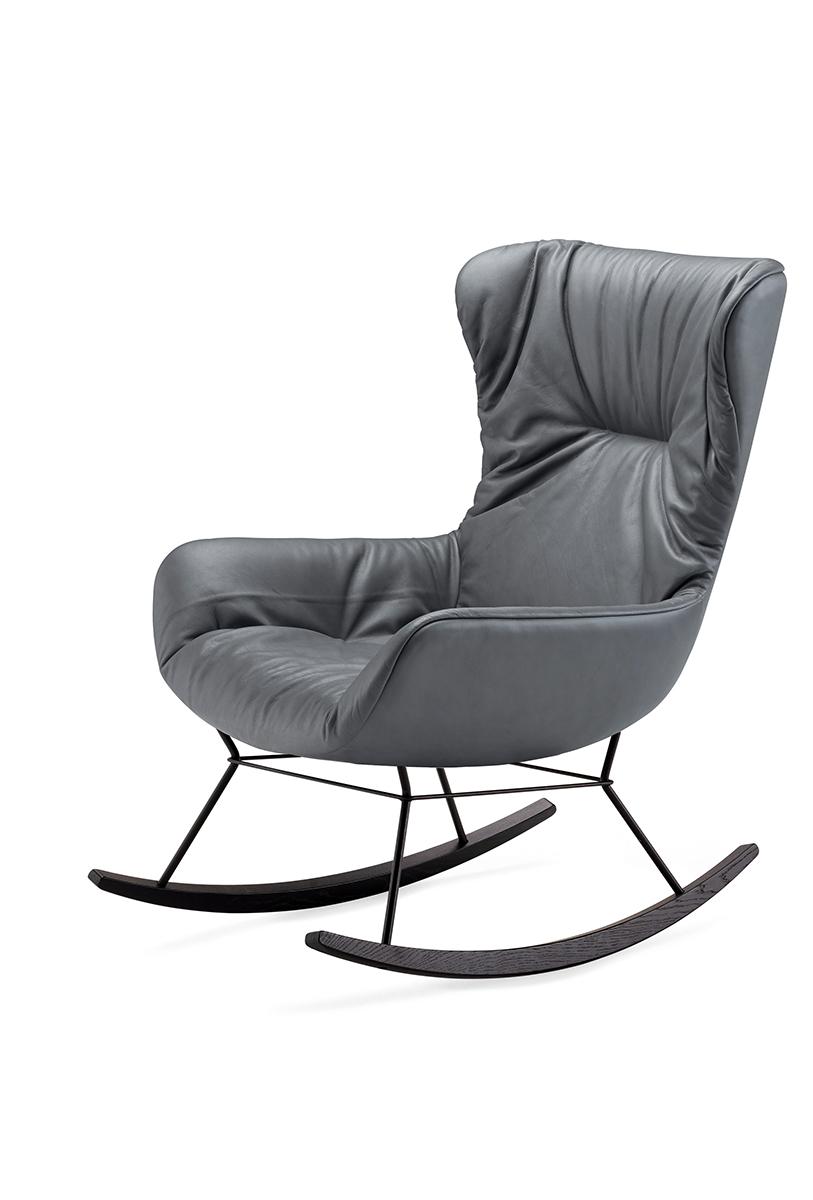 Seipp Schaukelsessel Leya Rocking Wingback Produkte Wohnen Sessel Begrenztes Angebot